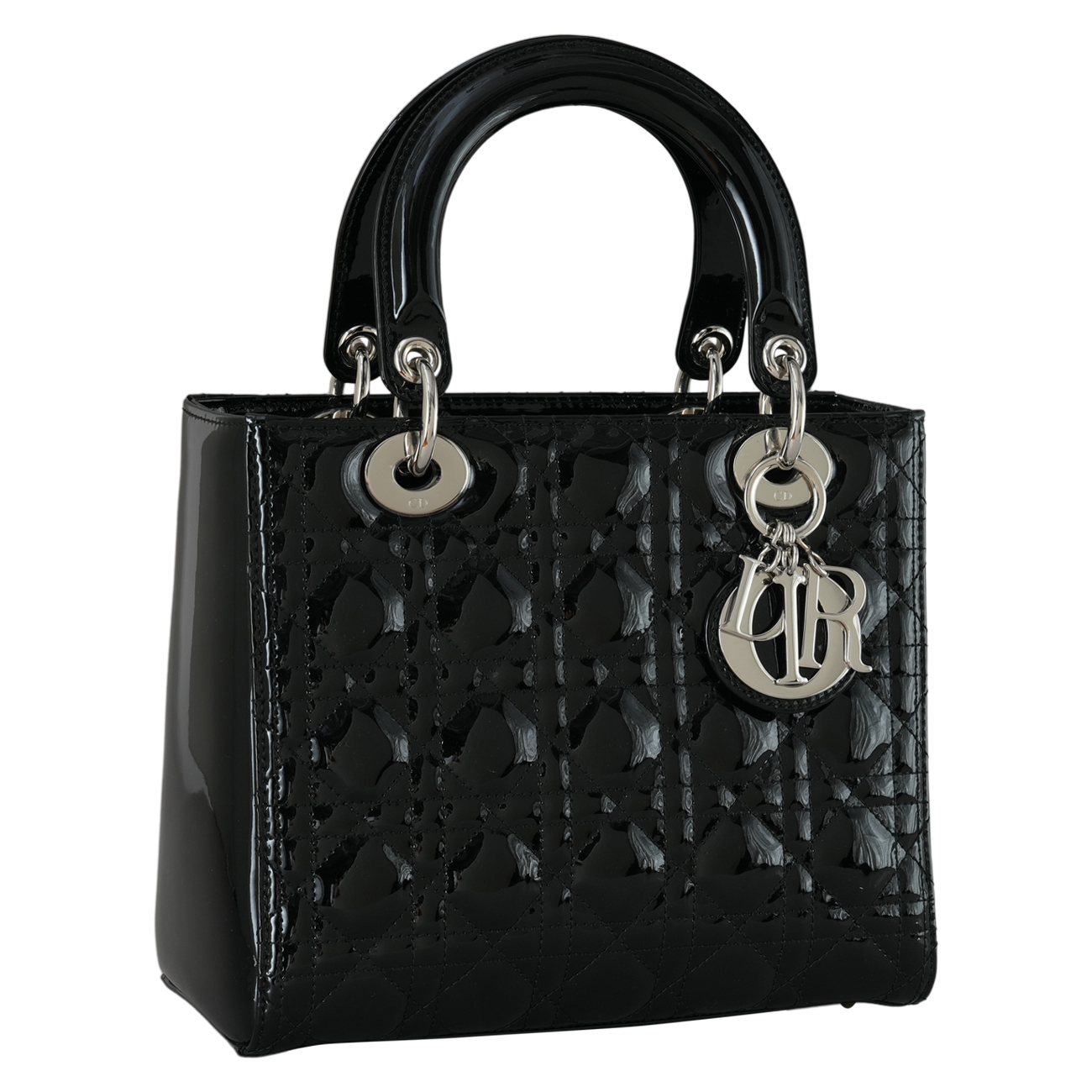 CHRISTIAN DIOR(USED)크리스찬디올 페이던트 레이디디올 까나쥬 미듐
